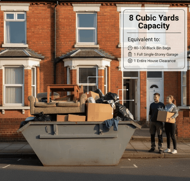 8 Yard Skip Hire for End-of-Tenancy Clear-Outs: A Practical Planning Guide
