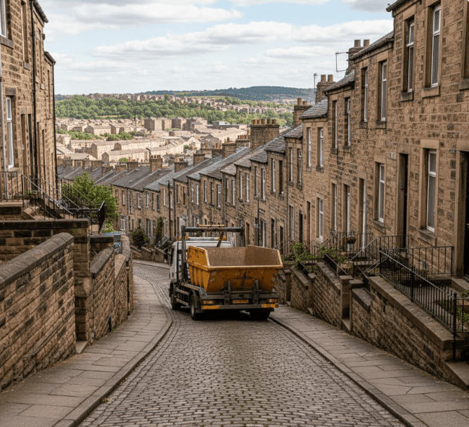 Skip Hire Sheffield: How Geography and Access Affect Delivery Planning