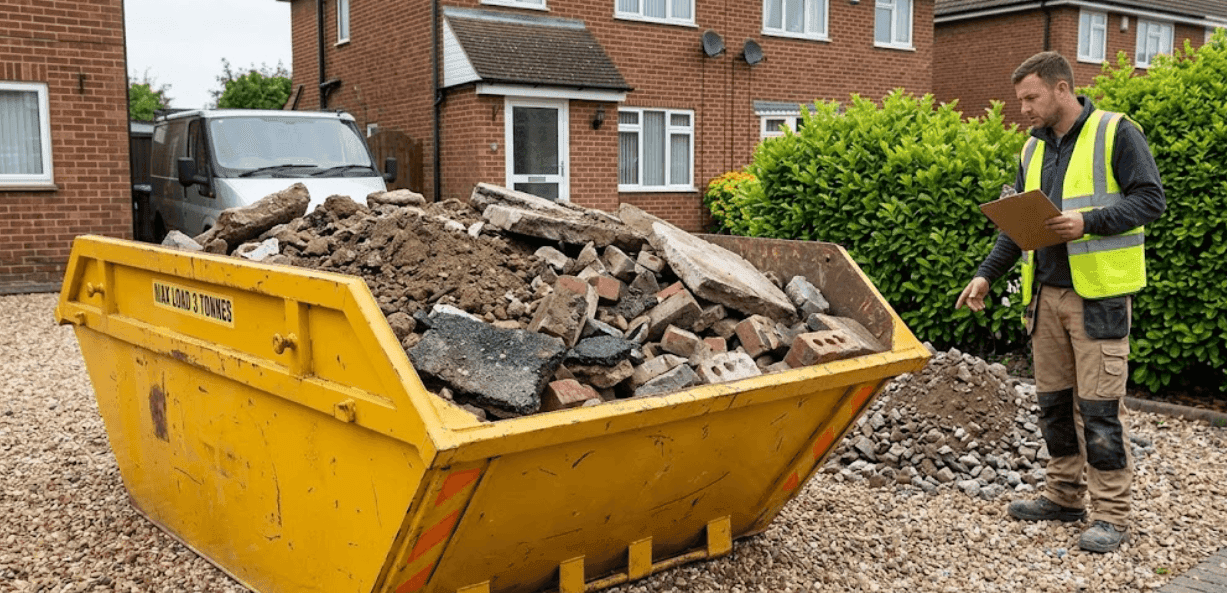 4 Yard Skip Hire vs Heavy Waste: When to Split Loads to Avoid Overweight Issues
