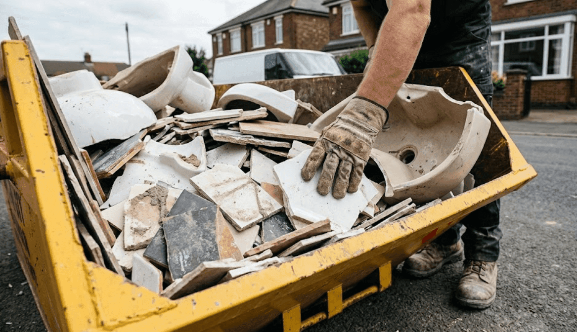 Bathroom Refit Waste: A Tradesperson's Guide to Tiles, Ceramics and Old Suites