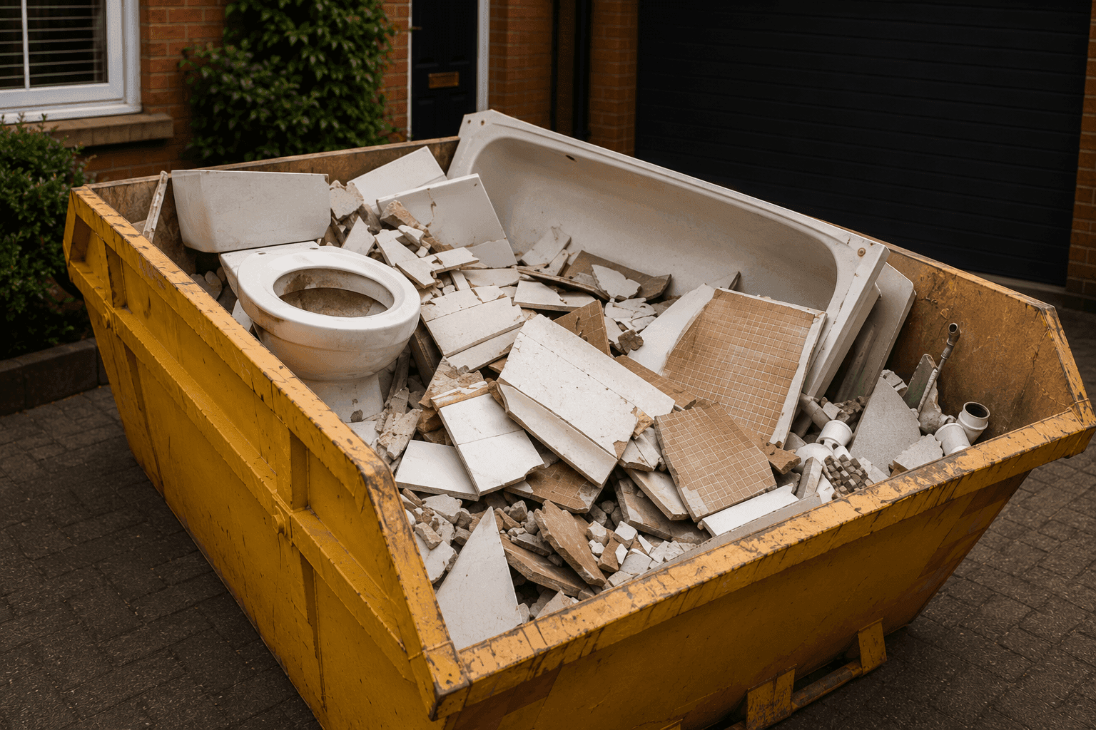 What Size Skip Do I Need for a Bathroom Refit?