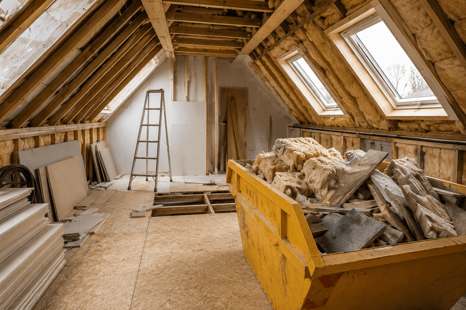 What Size Skip Do I Need for a Loft Conversion?