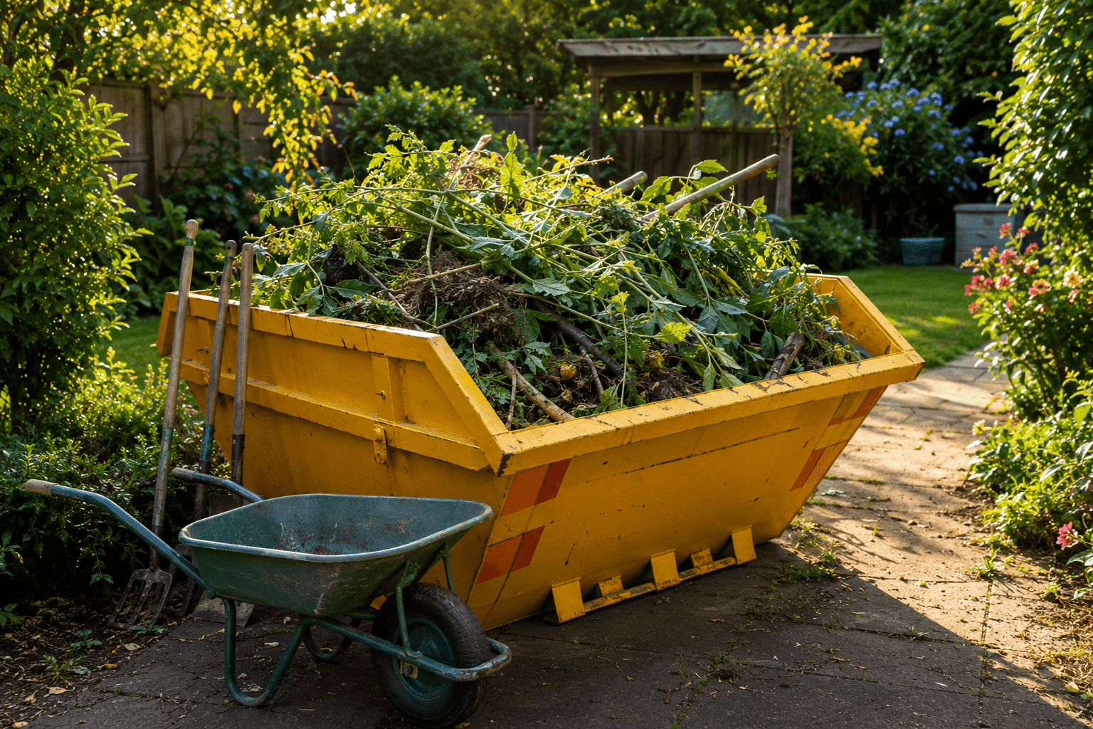 What Size Skip Do I Need for a Garden Clearance?